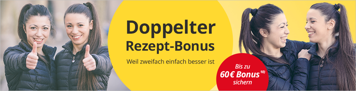 Holen Sie sich Ihren Rezept-Bonus bei versandapo.de!