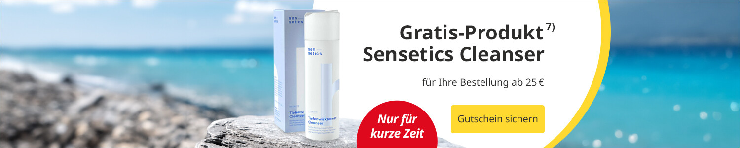 Gratis-Produkt: Sensetics Cleanser für Ihre Bestellung ab 25€