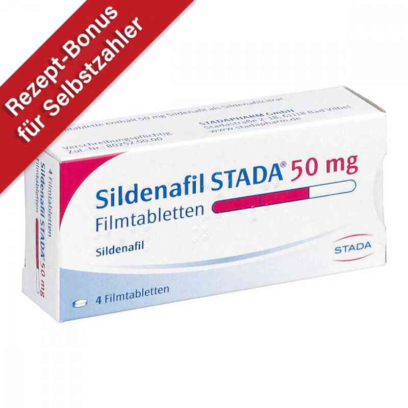 Sildenafil STADA 50mg 4 stk von STADAPHARM GmbH PZN 01795964