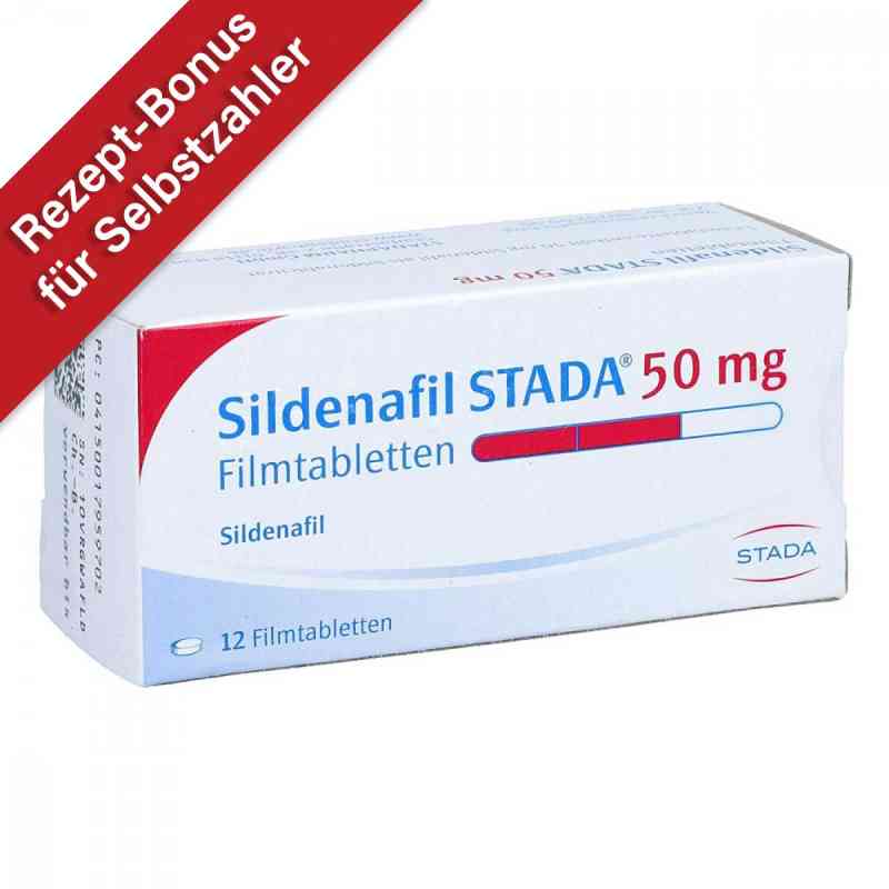 Sildenafil STADA 50mg 12 stk von STADAPHARM GmbH PZN 01795970