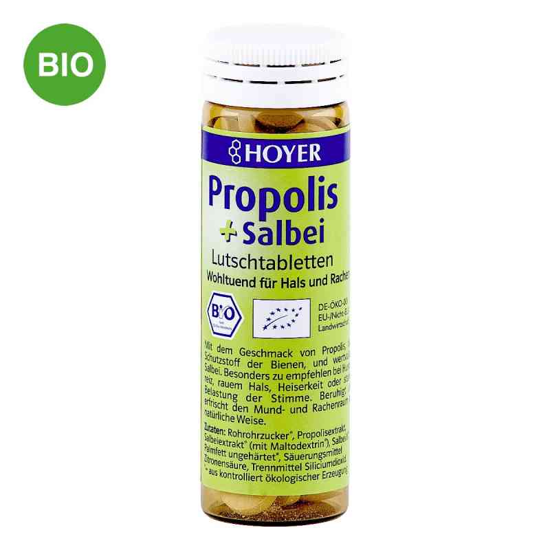 Hoyer Propolis & Salbei Lutschtabletten 60 stk von HOYER GmbH PZN 04491650