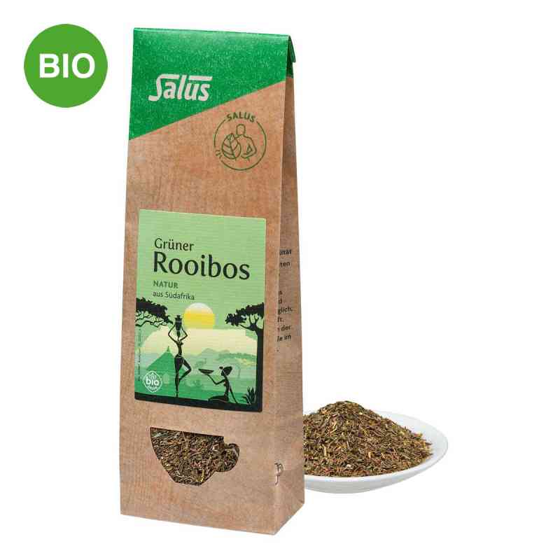 Grüner Rooibostee Natur Kräutertee bio Salus 75 g von SALUS Pharma GmbH PZN 06145165