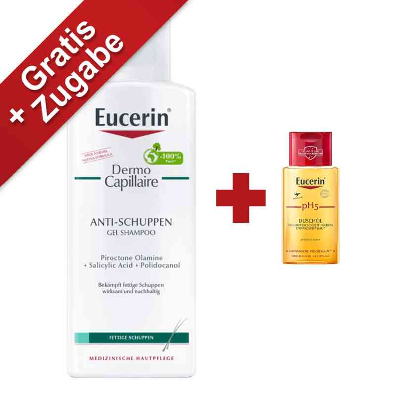 Eucerin Dermocapillaire Anti-schuppen Gel Shampoo 250 ml von Beiersdorf AG Eucerin PZN 09508094