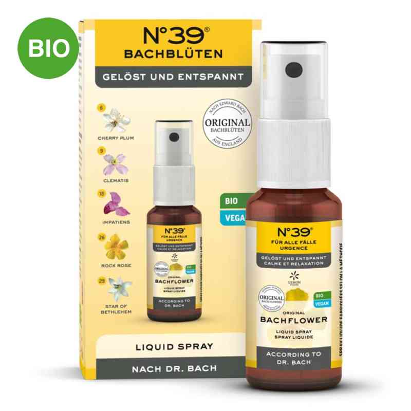 Bachblüten Notfall Nummer 39 Spray 20 ml von Hager Pharma GmbH PZN 09773086