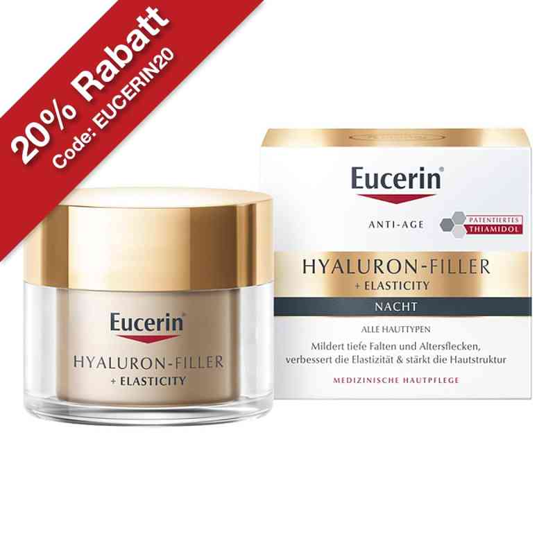 Eucerin HYALURON-FILLER + ELASTICITY Nacht 50 ml von Beiersdorf AG Eucerin PZN 11652964