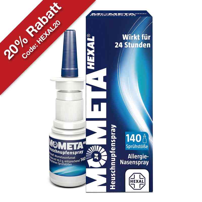 MometaHEXAL® Heuschnupfenspray 50µg/Spr. 140 Spr.St®  18 g von Hexal AG PZN 11697286