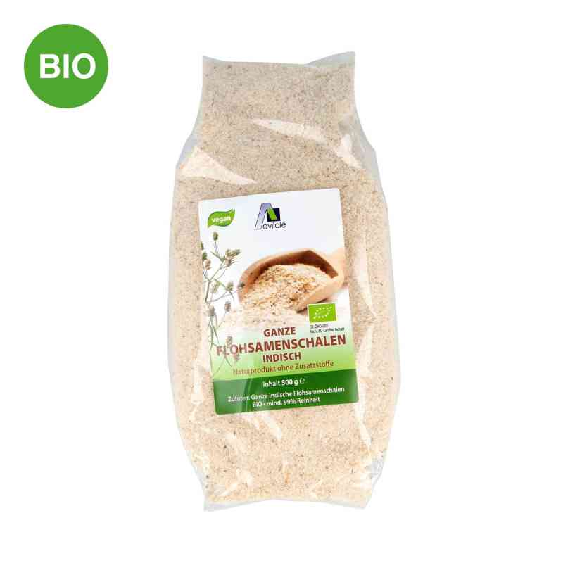 Flohsamenschalen indisch Bio 500 g von Avitale GmbH PZN 12562128