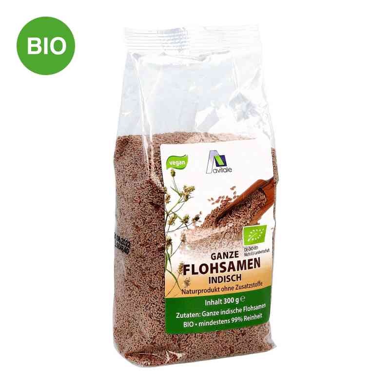 Flohsamen indisch ganz Bio 300 g von Avitale GmbH PZN 12909164
