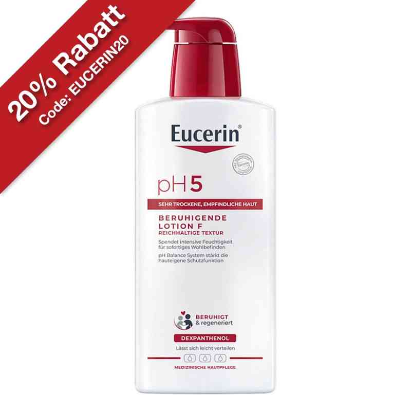 Eucerin pH5 Lotion F mit Pumpe empfindliche Haut 400 ml von Beiersdorf AG Eucerin PZN 13889179