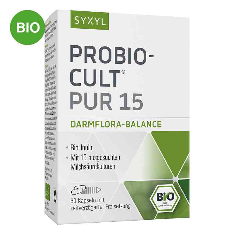 Probio-cult Pur 15 Syxyl Kapseln 60 stk von MCM KLOSTERFRAU Vertr. GmbH PZN 14143097
