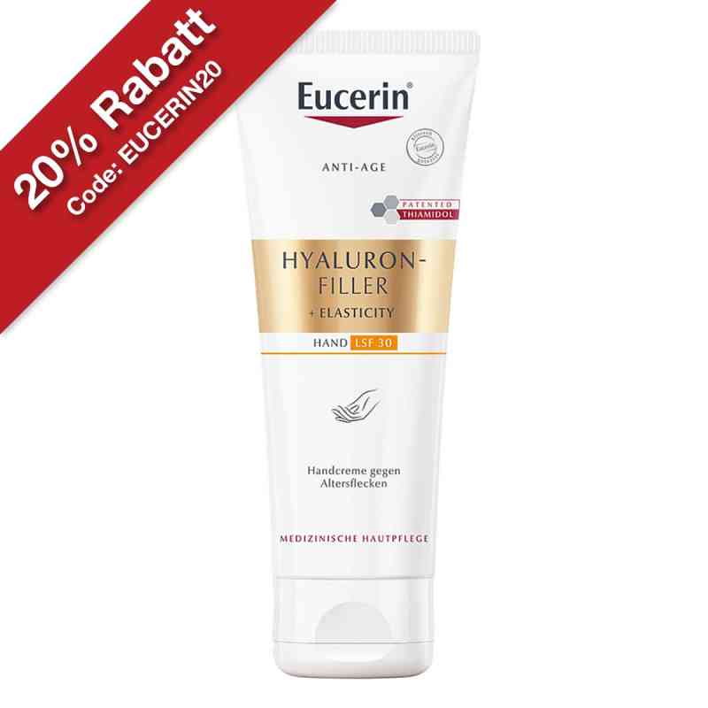 Eucerin HYALURON-FILLER+ELASTICITY Handcreme gegen Altersflecken 75 ml von Beiersdorf AG Eucerin PZN 16901337