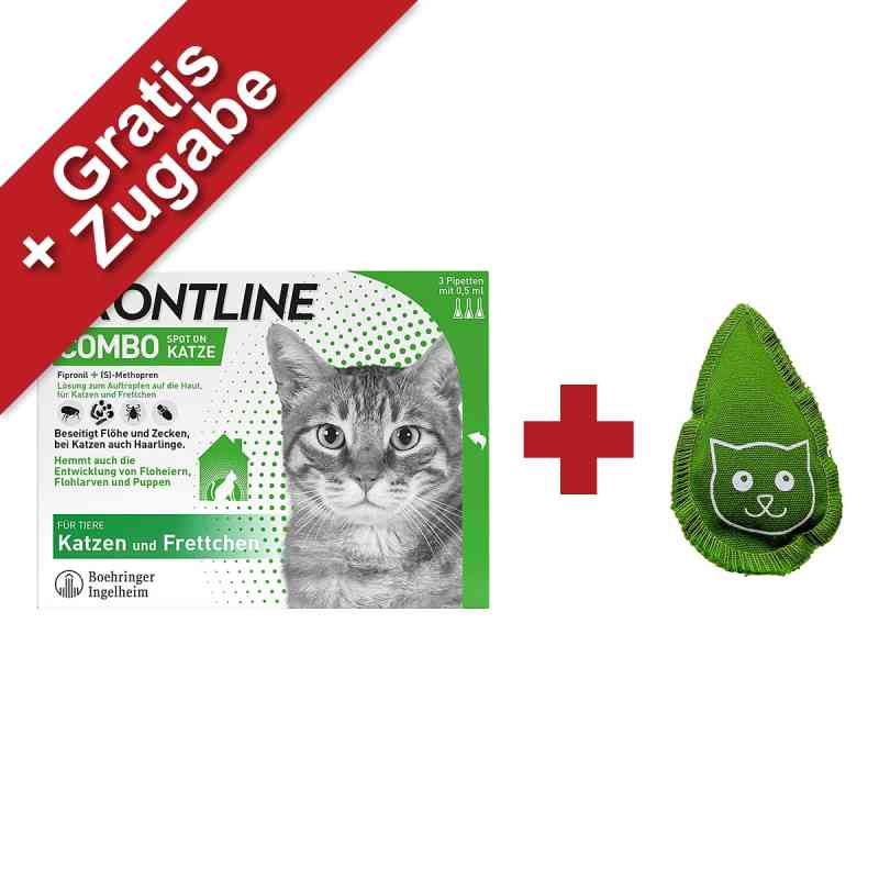 FRONTLINE COMBO Katze 3 stk von Boehringer Ingelheim VETMEDICA GmbH PZN 17885020