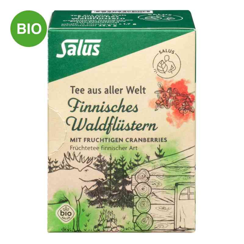 Finnisches Waldflüstern Bio Salus Filterbeutel 15 stk von SALUS Pharma GmbH PZN 18215066