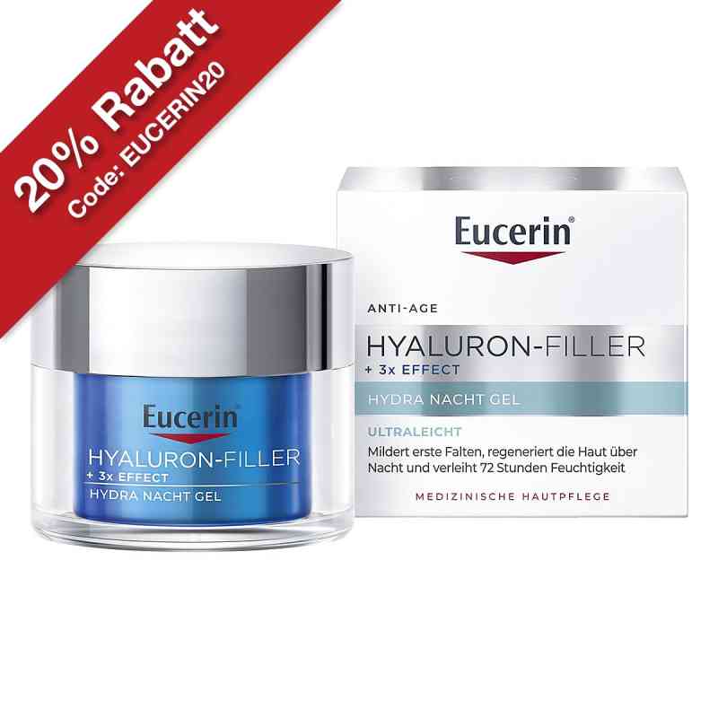 Eucerin Anti-Age Hyaluron-Filler Hydra Nacht Gel 50 ml von Beiersdorf AG Eucerin PZN 19723959