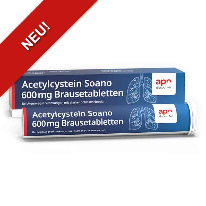Acetylcystein 600 mg Hustenlöser Brausetabletten  20 stk von TEMMLER PHARMA GmbH PZN 20372241
