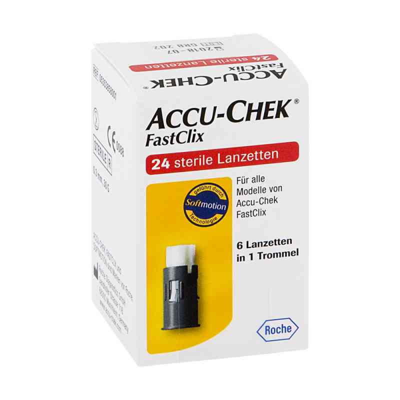Accu Chek Fastclix Lanzetten 24 stk von Roche Diagnostics Deutschland GmbH PZN 07234971