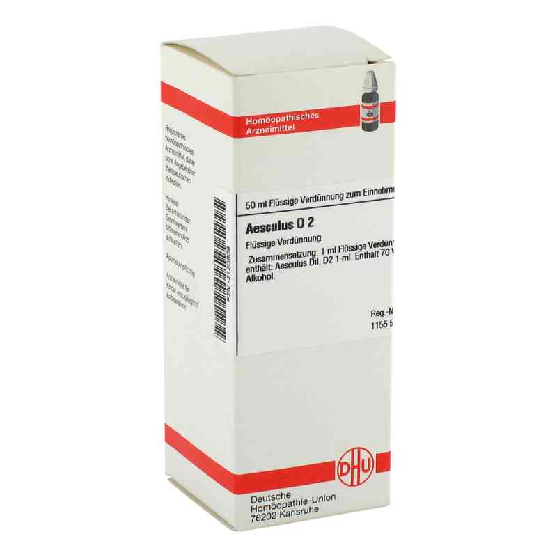 Aesculus D2 Dilution 50 ml von DHU-Arzneimittel GmbH & Co. KG PZN 02120808