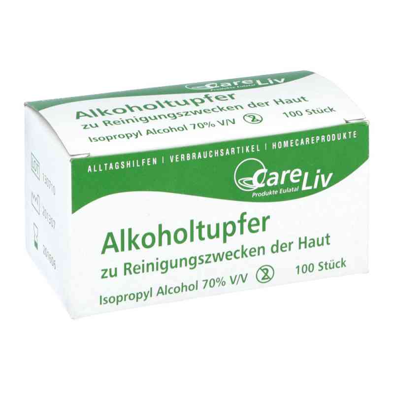 Alkoholtupfer 3x6cm steril mit Isopropylalkohol 100 stk von Careliv Produkte OHG PZN 02741640