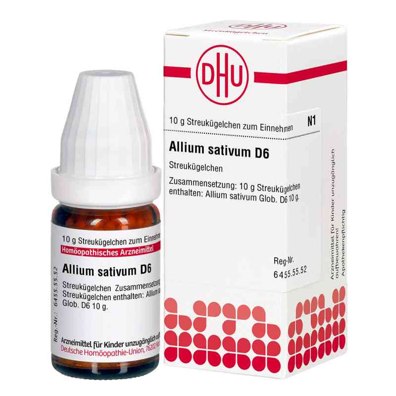 Allium Sativum D6 Globuli 10 g von DHU-Arzneimittel GmbH & Co. KG PZN 07158141