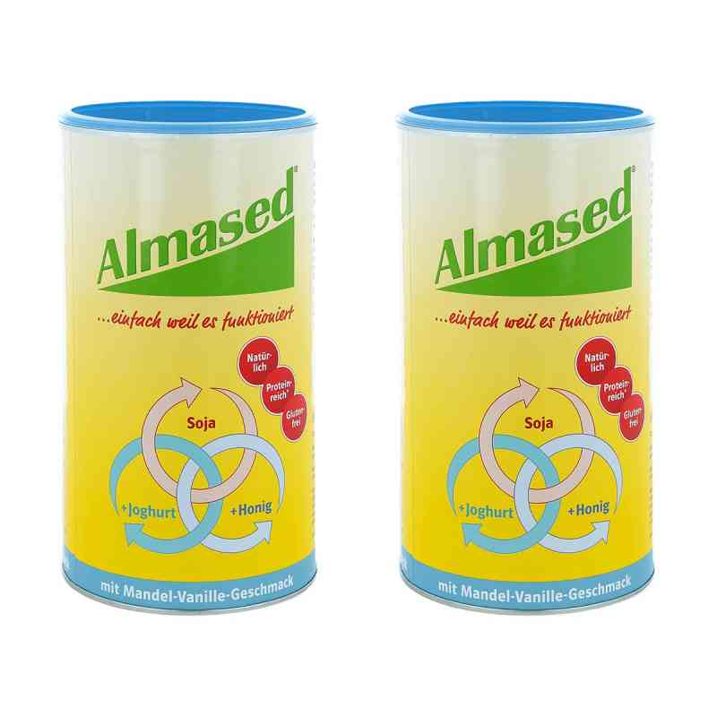 Almased Mandel-Vanille-Geschmack 2x500 g von  PZN 08101530