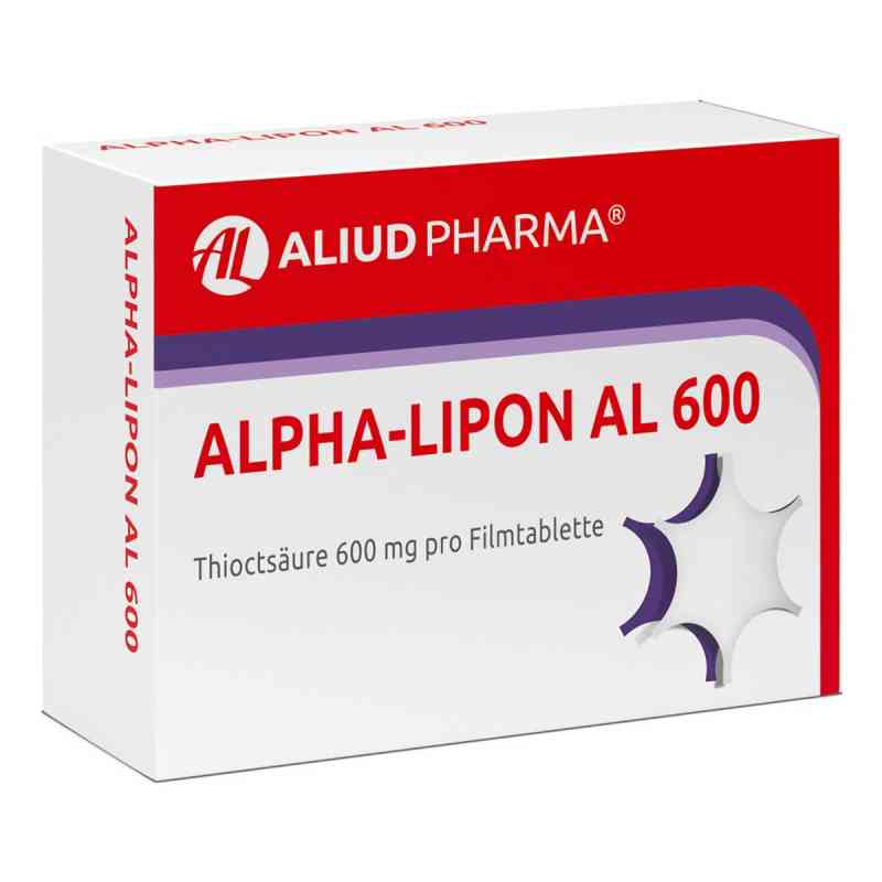 Alpha-Lipon AL -Missempfinden bei diabetischer Nervenschädigung 100  von ALIUD Pharma GmbH PZN 00958401