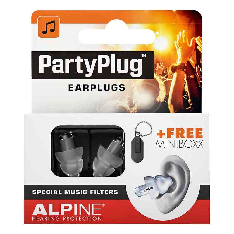 Alpine Partyplug Ohrstöpsel 2 stk von Alpine Nederland B.V. PZN 10992528