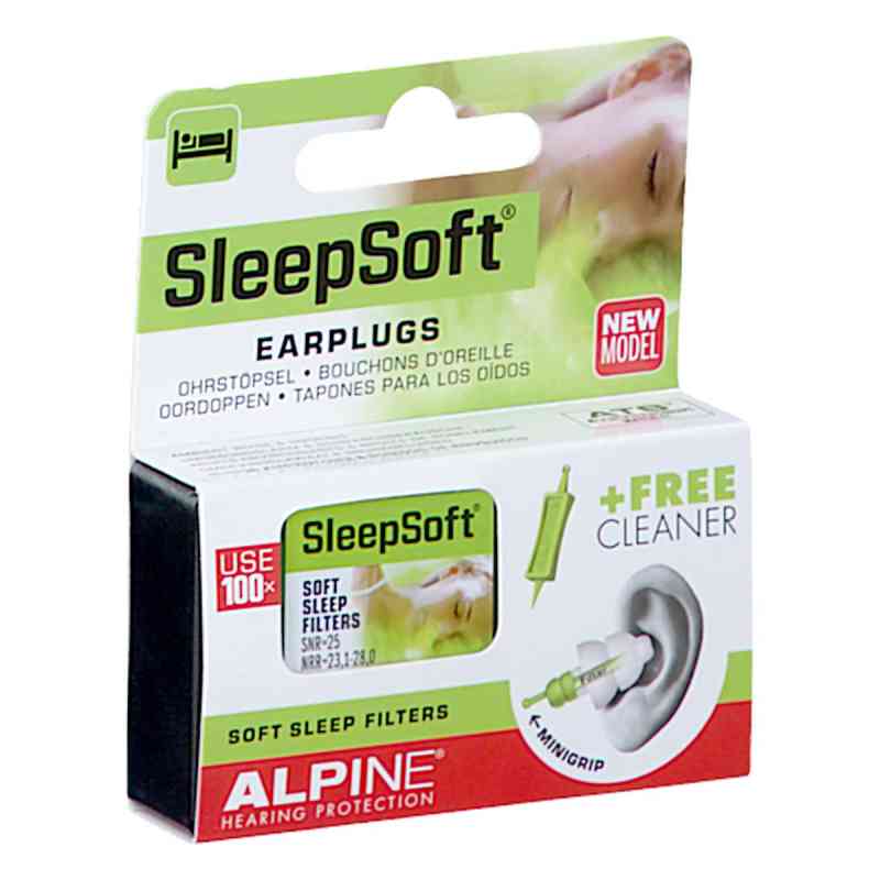 Alpine Sleepsoft Ohrstöpsel 2 stk von Alpine Nederland B.V. PZN 10992511