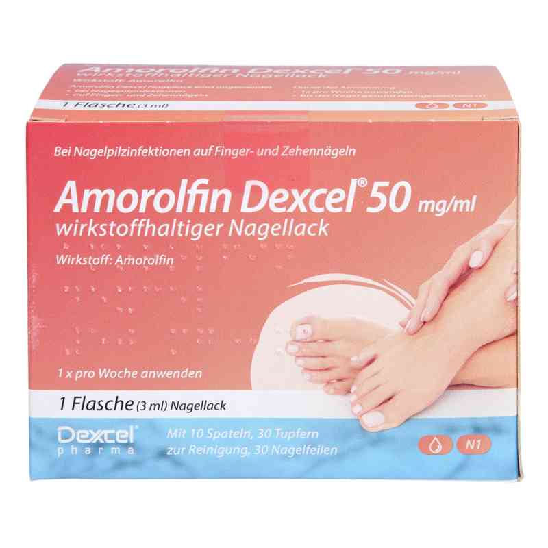 Amorolfin Dexcel 50 Mg/ml Wirkstoffhalt.nagellack 3 ml von Dexcel Pharma GmbH PZN 17417603