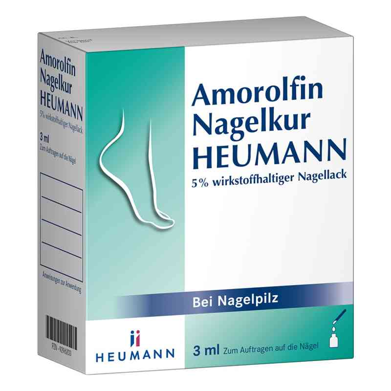 Amorolfin Nagelkur bei Nagelpilz Heumann 5% 3 ml von HEUMANN PHARMA GmbH & Co. Generica KG PZN 09296195