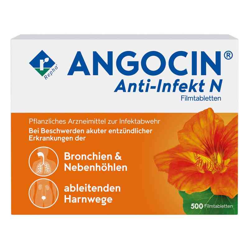 ANGOCIN® Anti-Infekt N Filmtabletten 500 stk von REPHA GmbH Biologische Arzneimittel PZN 06892927
