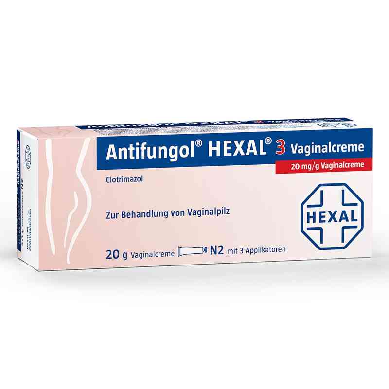 Antifungol HEXAL 3 bei Scheidenpilz 20 g von Hexal AG PZN 03250364