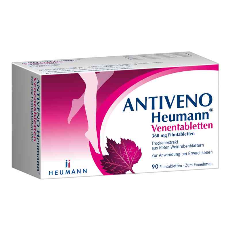 ANTIVENO Heumann Venentabletten 90 stk von HEUMANN PHARMA GmbH & Co. Generi PZN 11050136