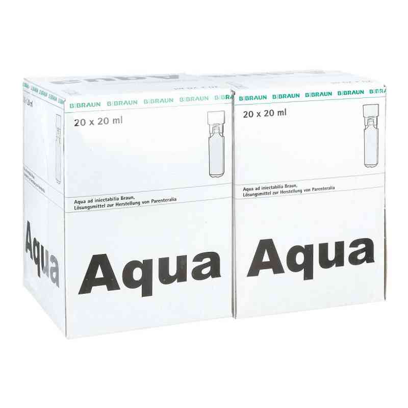 Aqua Ad Injectabilia Miniplasco connect iniecto -lsg. 20X20 ml von B. Braun Melsungen AG PZN 03113093