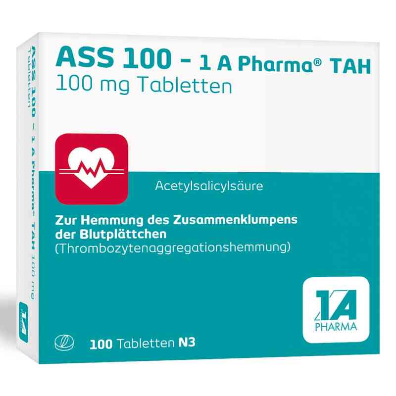 ASS 100 - 1 A Pharma® TAH 100 stk von 1 A Pharma GmbH PZN 06312077