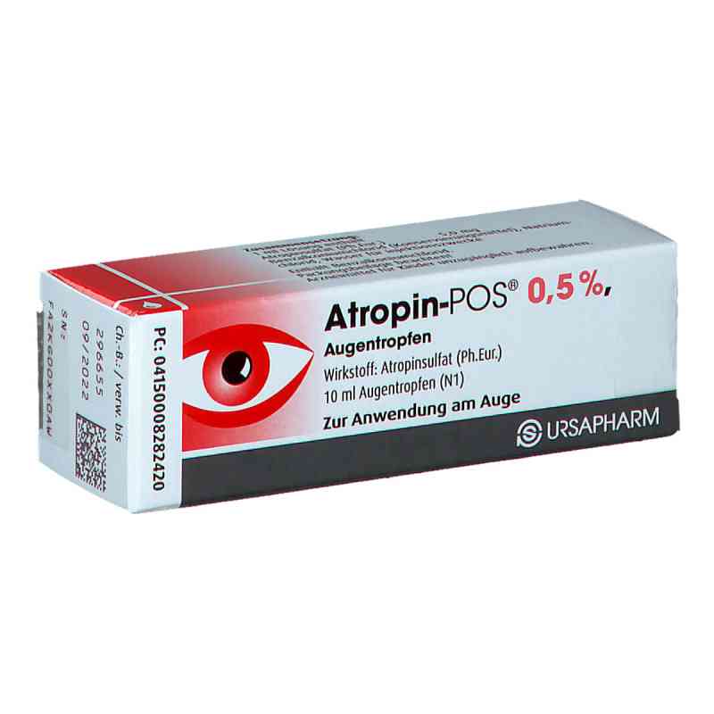 Atropin Pos Augentropfen 0,5% 10 ml von URSAPHARM Arzneimittel GmbH PZN 00828242