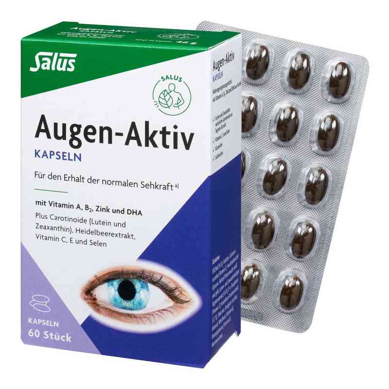 Augen Aktiv Kapseln Salus 60 stk von SALUS Pharma GmbH PZN 08895953
