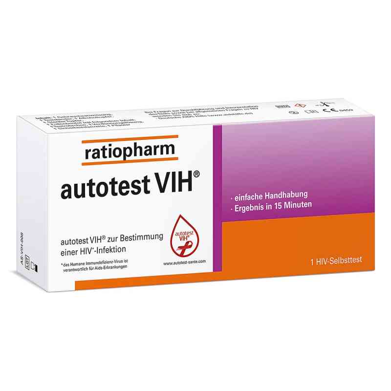 Autotest VIH HIV-Selbsttest ratiopharm 1 stk von ratiopharm GmbH PZN 13965199