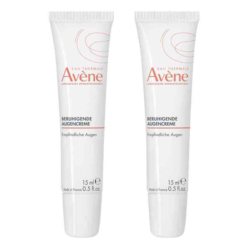 Avene Beruhigende Augencreme 2x15 ml von PIERRE FABRE DERMO KOSMETIK GmbH PZN 08107250
