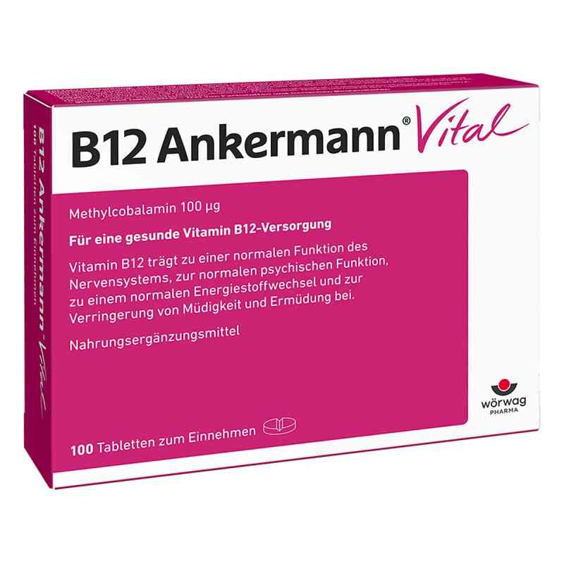 B12 Ankermann Vital Tabletten 100 stk von Artesan Pharma GmbH & Co.KG PZN 11193781