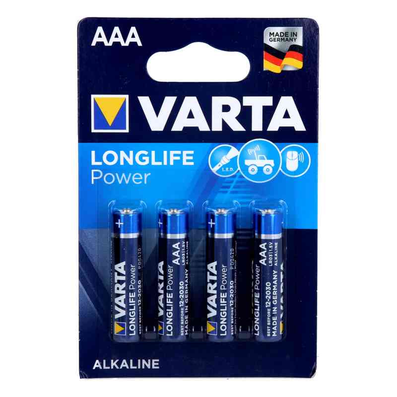 Batterien Micro Lr 03 Aaa 4903 Varta High 4 stk von Vielstedter Elektronik PZN 08411636