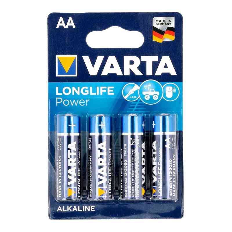 Batterien Mignon Lr 6 Aa 4906 Varta High 4 stk von Vielstedter Elektronik PZN 08411642