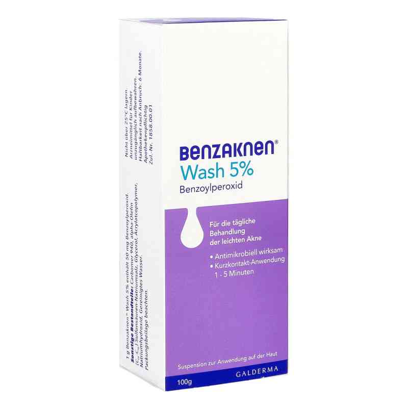Benzaknen Wash 5% 100 g von Galderma Laboratorium GmbH PZN 09206281