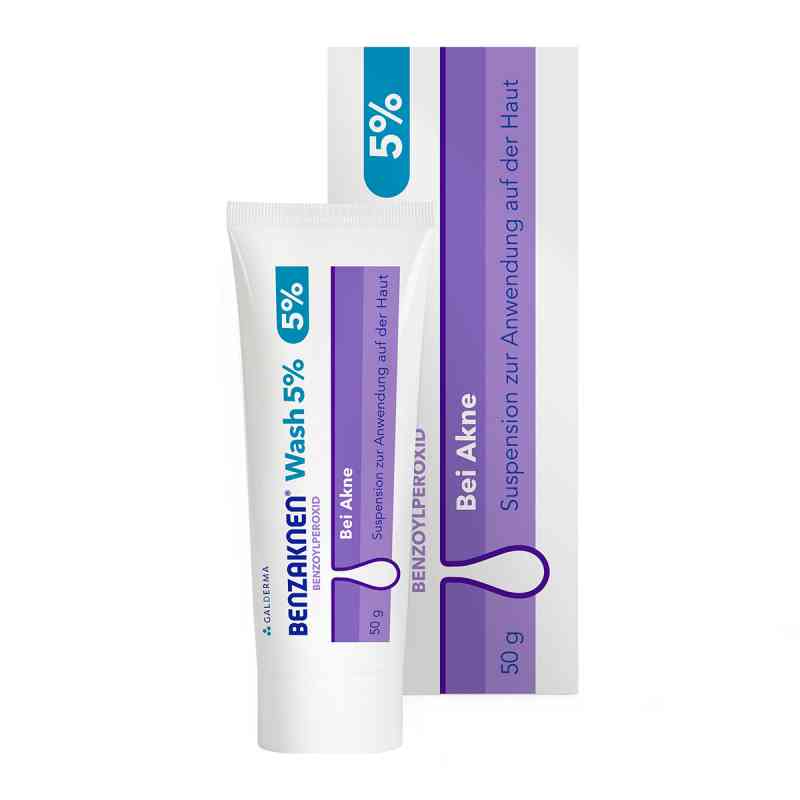 Benzaknen Wash 5% 50 g von Galderma Laboratorium GmbH PZN 09206275