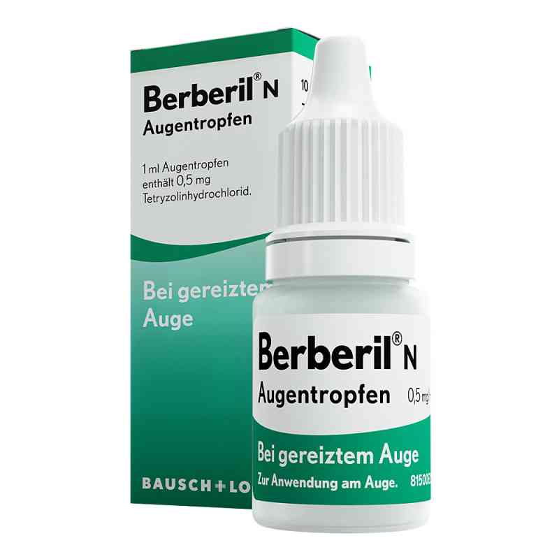 Berberil N Augentropfen bei akut geröteten, gereizten Augen 10 ml von Dr. Gerhard Mann Chem.-pharm.Fabrik GmbH PZN 04939642