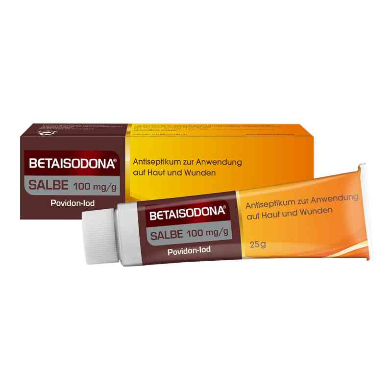 Betaisodona Antiseptische Salbe 25 g von MUNDIPHARMA GmbH PZN 03930478
