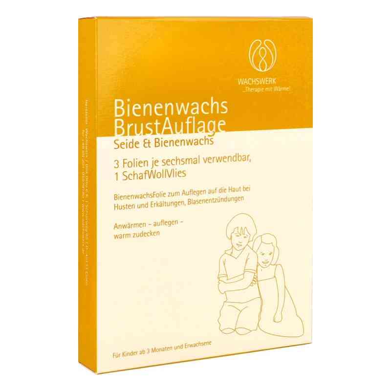 Bienenwachs Brustauflage Schaf/Woll/Vlies Wachswerk  3 stk von Wachswerk Dirk Otto e.K. PZN 07781667
