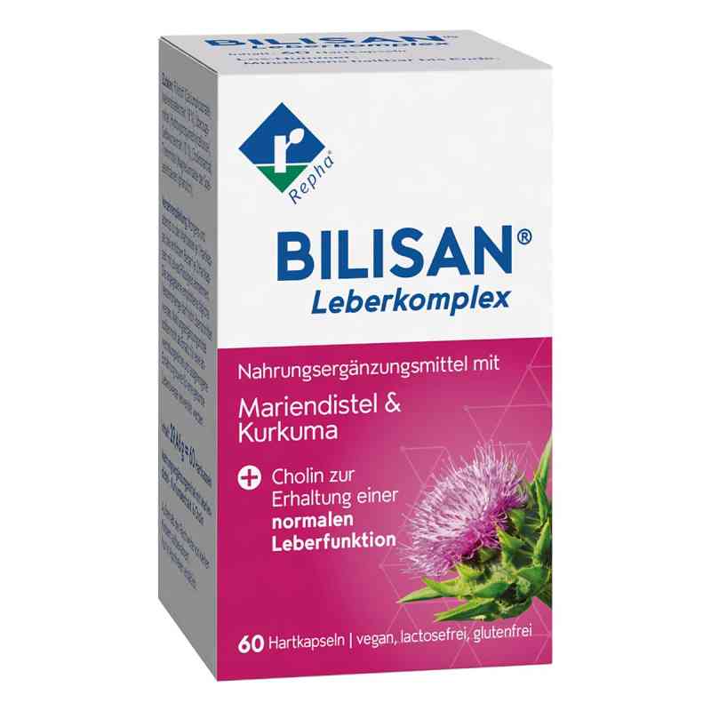Bilisan Leberkomplex Hartkapseln 60 stk von REPHA GmbH Biologische Arzneimittel PZN 19911721