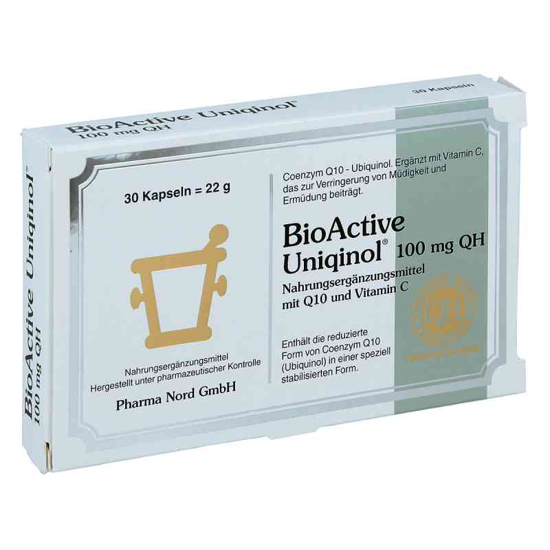 Bio Active Uniqinol 100 mg Qh Kapseln 30 stk von Pharma Nord Vertriebs GmbH PZN 11077649