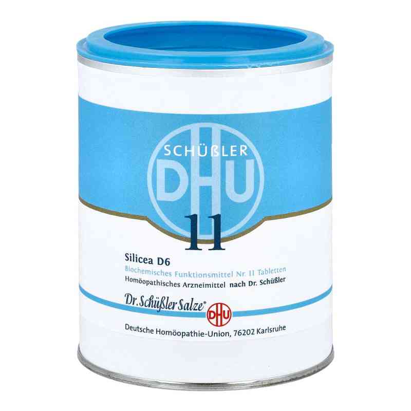 Biochemie Dhu 11 Silicea D6 Tabletten 1000 stk von DHU-Arzneimittel GmbH & Co. KG PZN 00274772