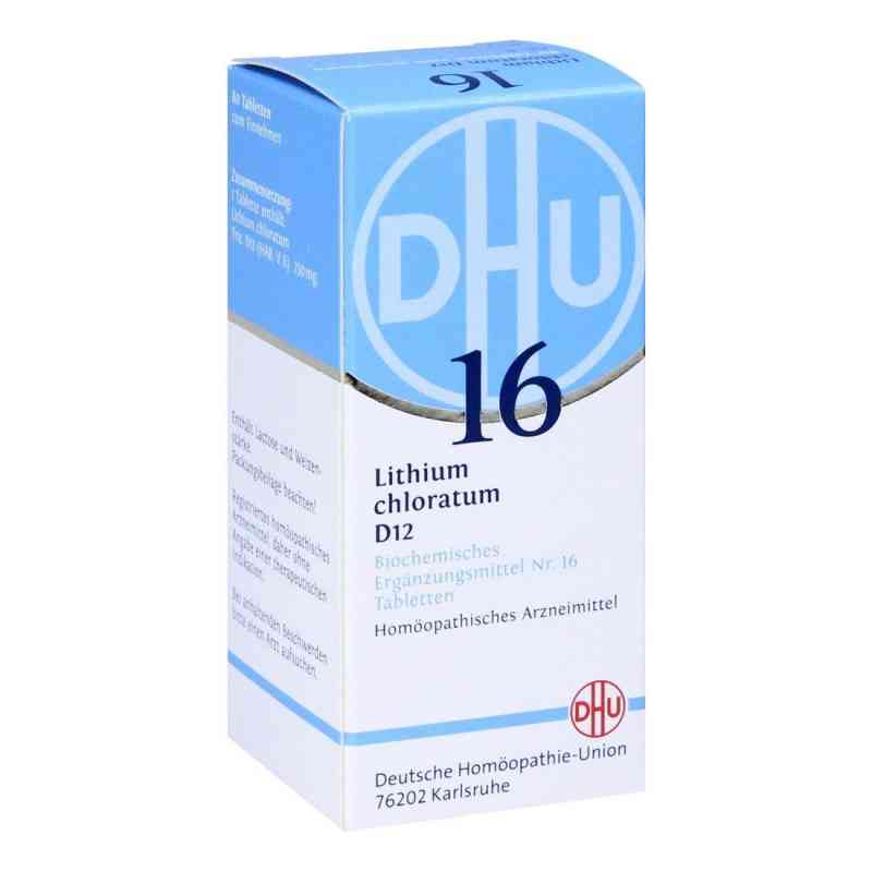 Biochemie Dhu 16 Lithium chloratum D12 Tabletten 80 stk von DHU-Arzneimittel GmbH & Co. KG PZN 00275168